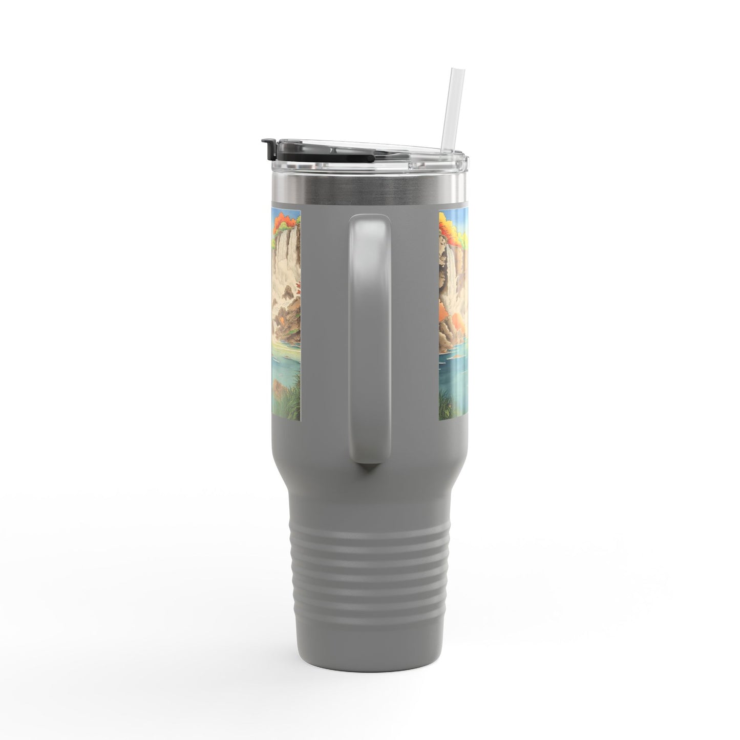 Scenic Insulated Travel Mug - 40oz Adventure Companion for Nature Lovers