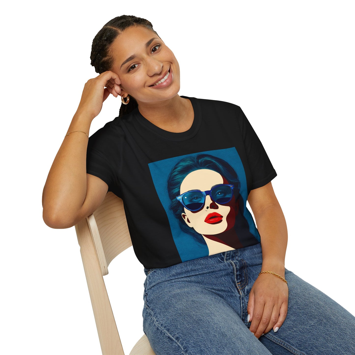 Chic Retro Female Softstyle T-Shirt