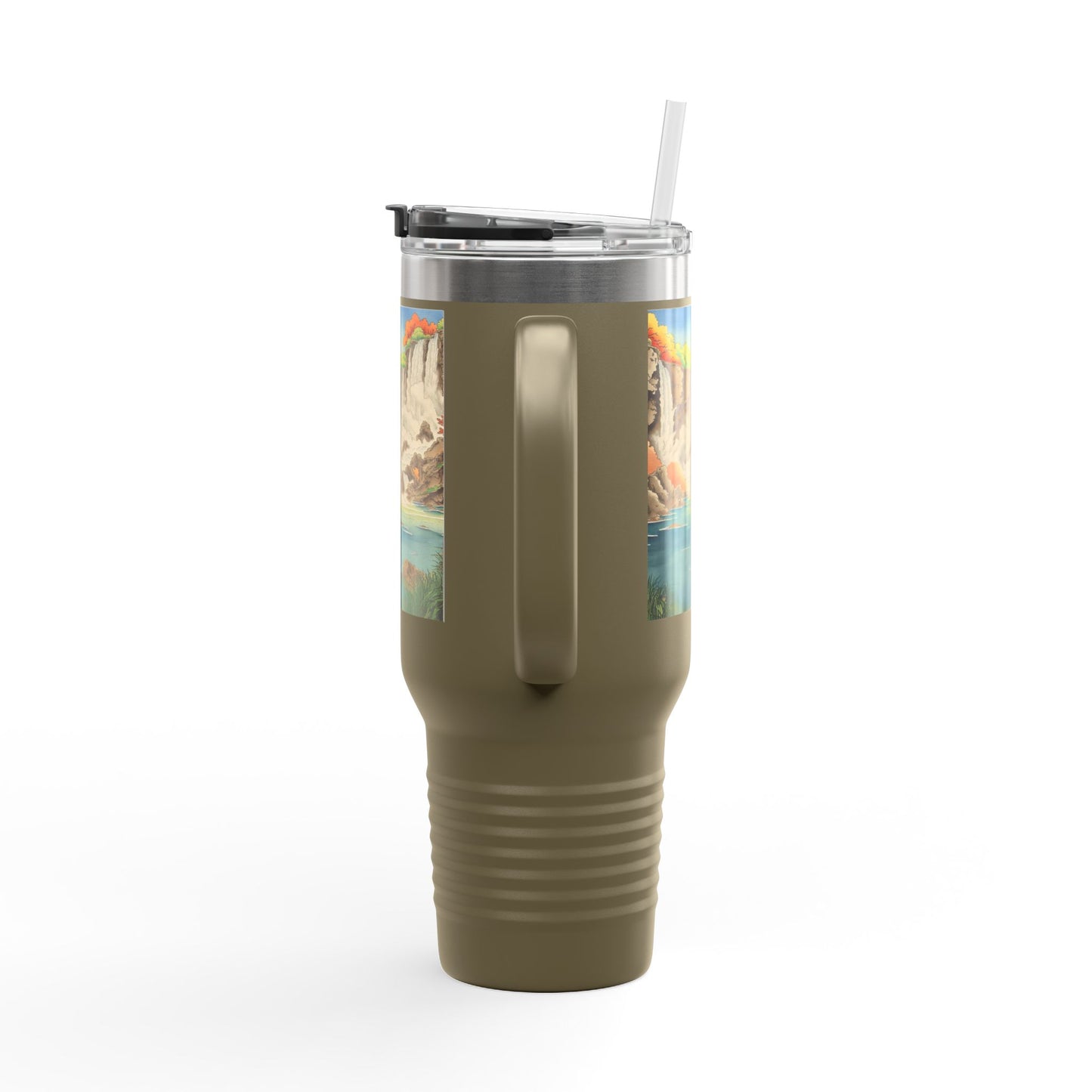 Scenic Insulated Travel Mug - 40oz Adventure Companion for Nature Lovers