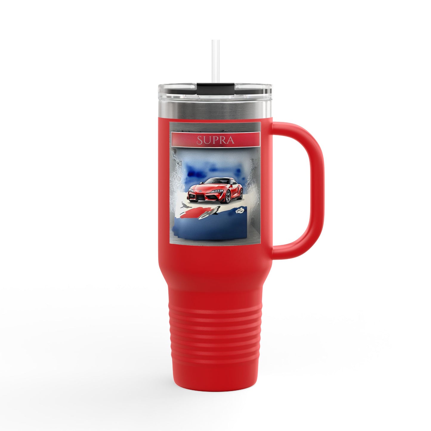 Car Insulated Travel Mug - 40oz - Perfect for Car Enthusiasts and Adventurers