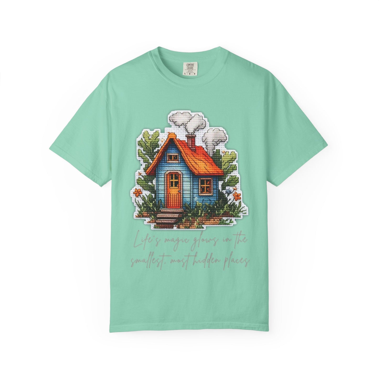 Magical Cottage T-Shirt - Garment-Dyed Unisex Tee