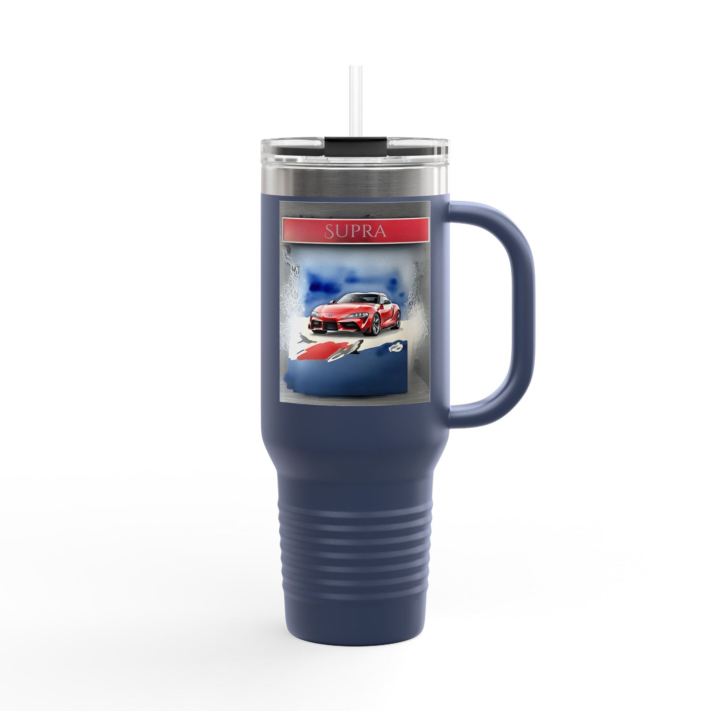 Car Insulated Travel Mug - 40oz - Perfect for Car Enthusiasts and Adventurers