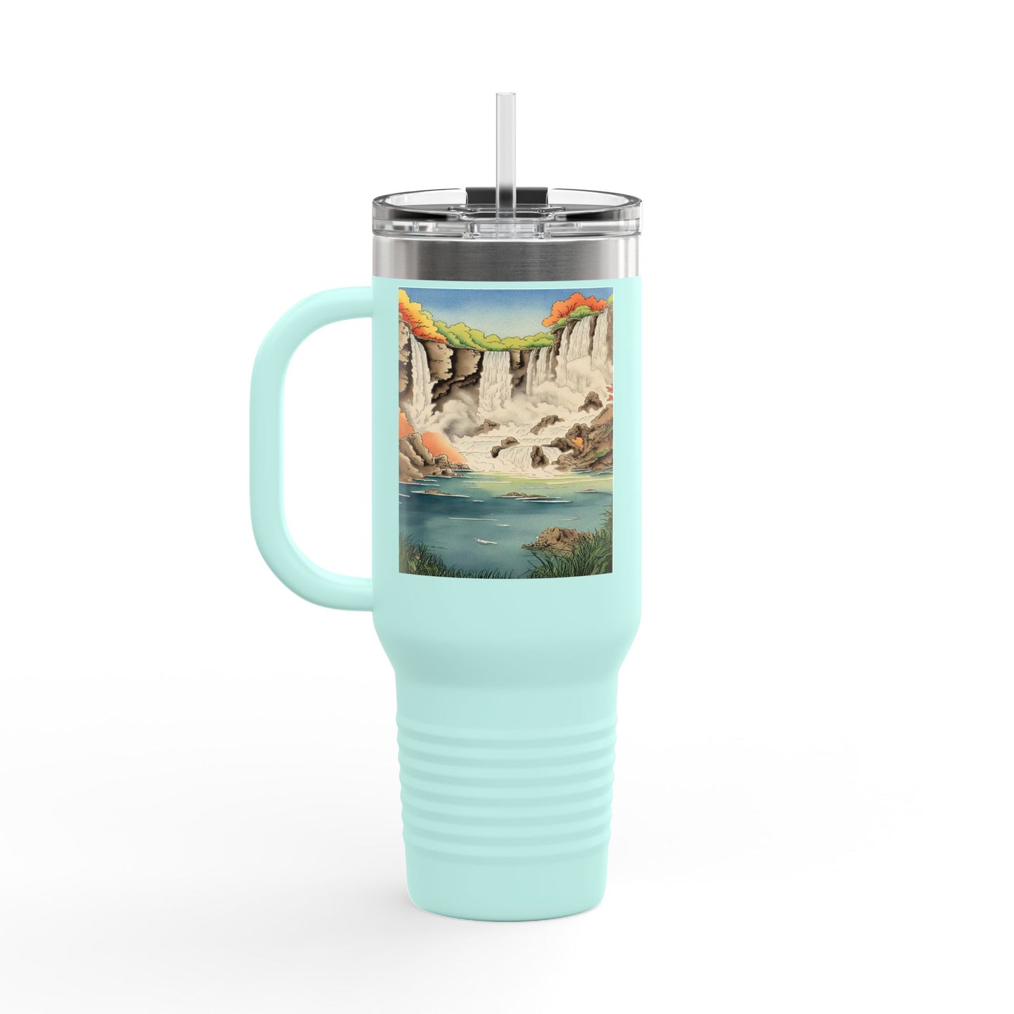 Scenic Insulated Travel Mug - 40oz Adventure Companion for Nature Lovers