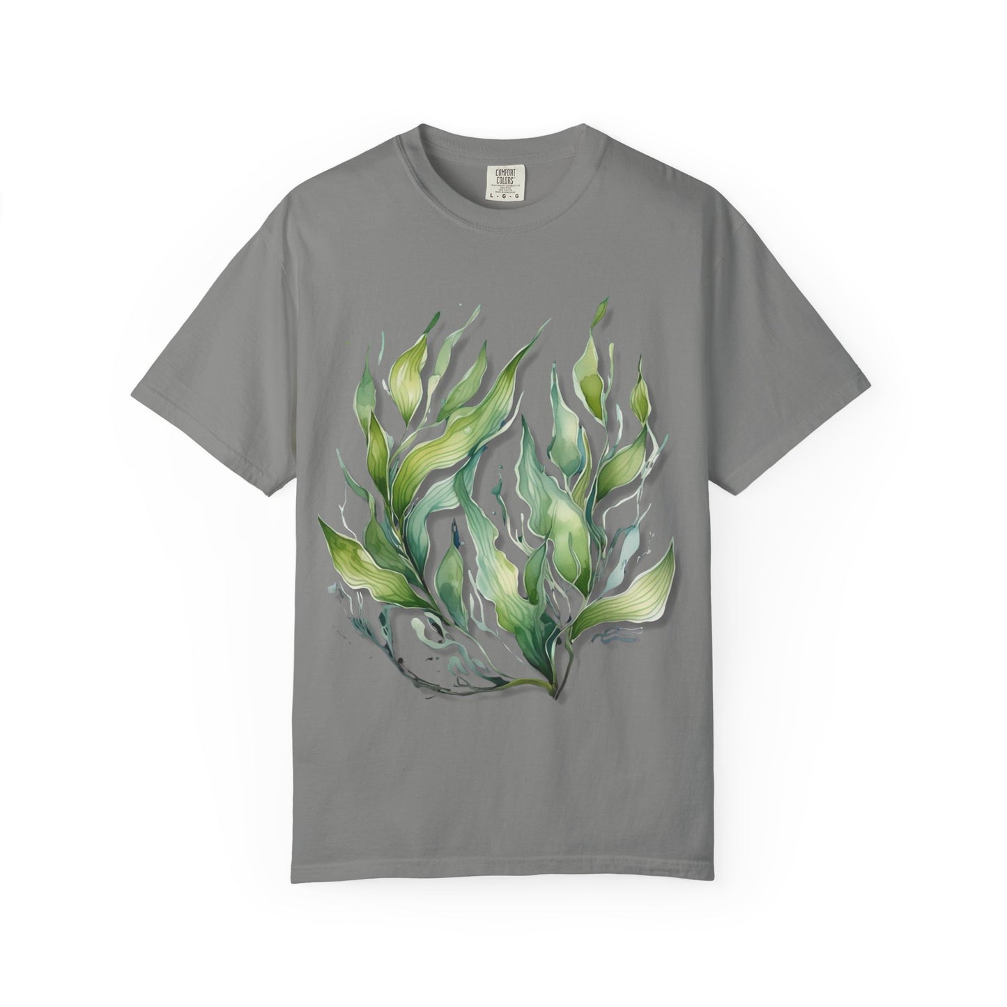 Eco-Friendly Seaweed Design T-Shirt for Nature Lovers