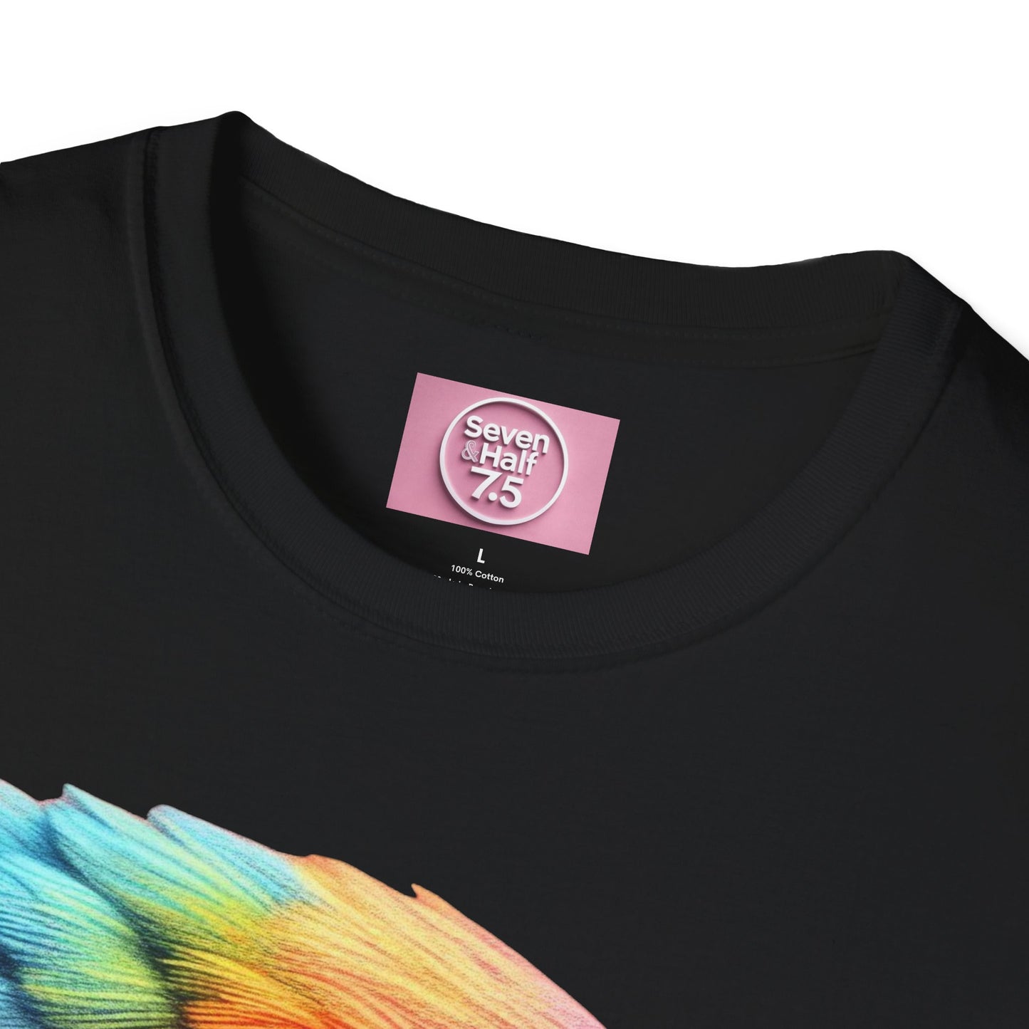 Vibrant Parrot Teamwork T-Shirt for Nature Lovers