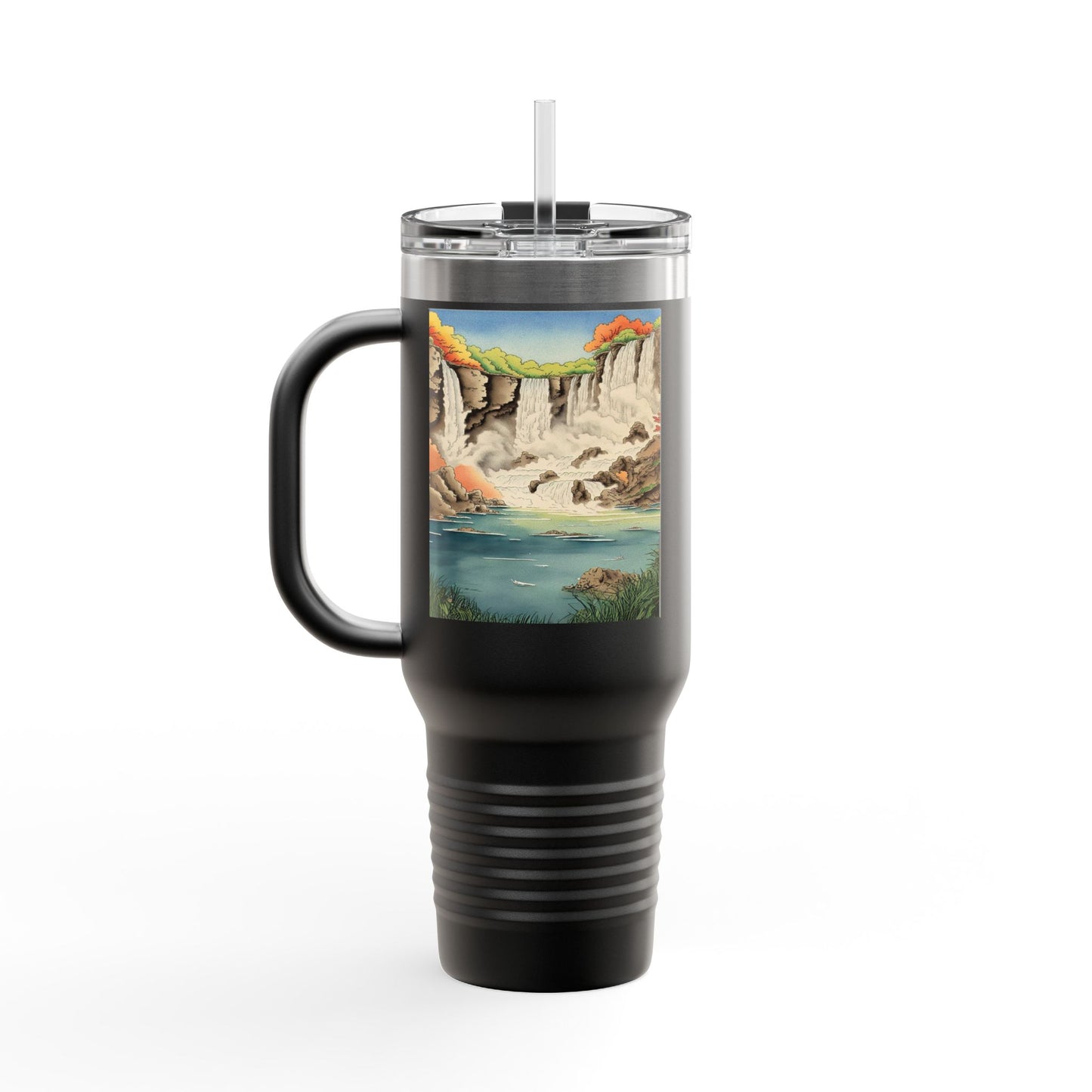 Scenic Insulated Travel Mug - 40oz Adventure Companion for Nature Lovers