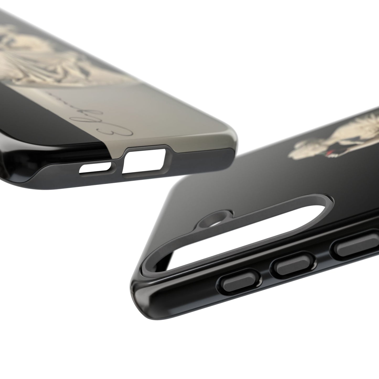 Elegant Phone Case - Stylish Tough Case with Sculpture Design