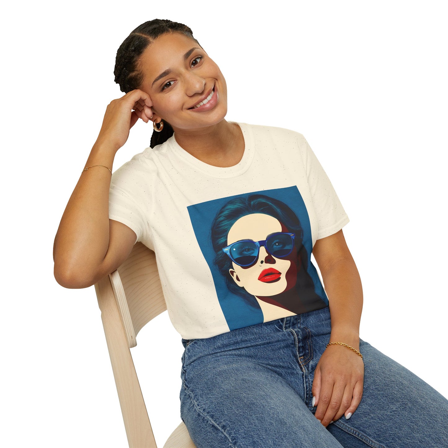 Chic Retro Female Softstyle T-Shirt