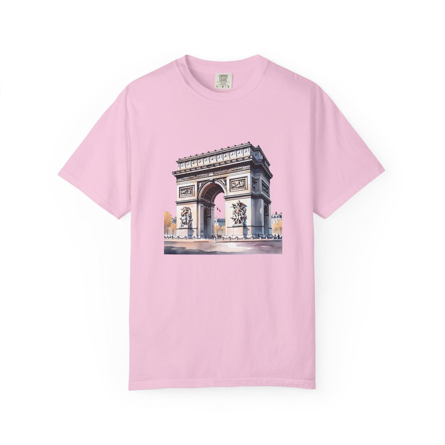 Arc de Triomphe Graphic Unisex T-Shirt - Stylish and Comfortable Casual Wear