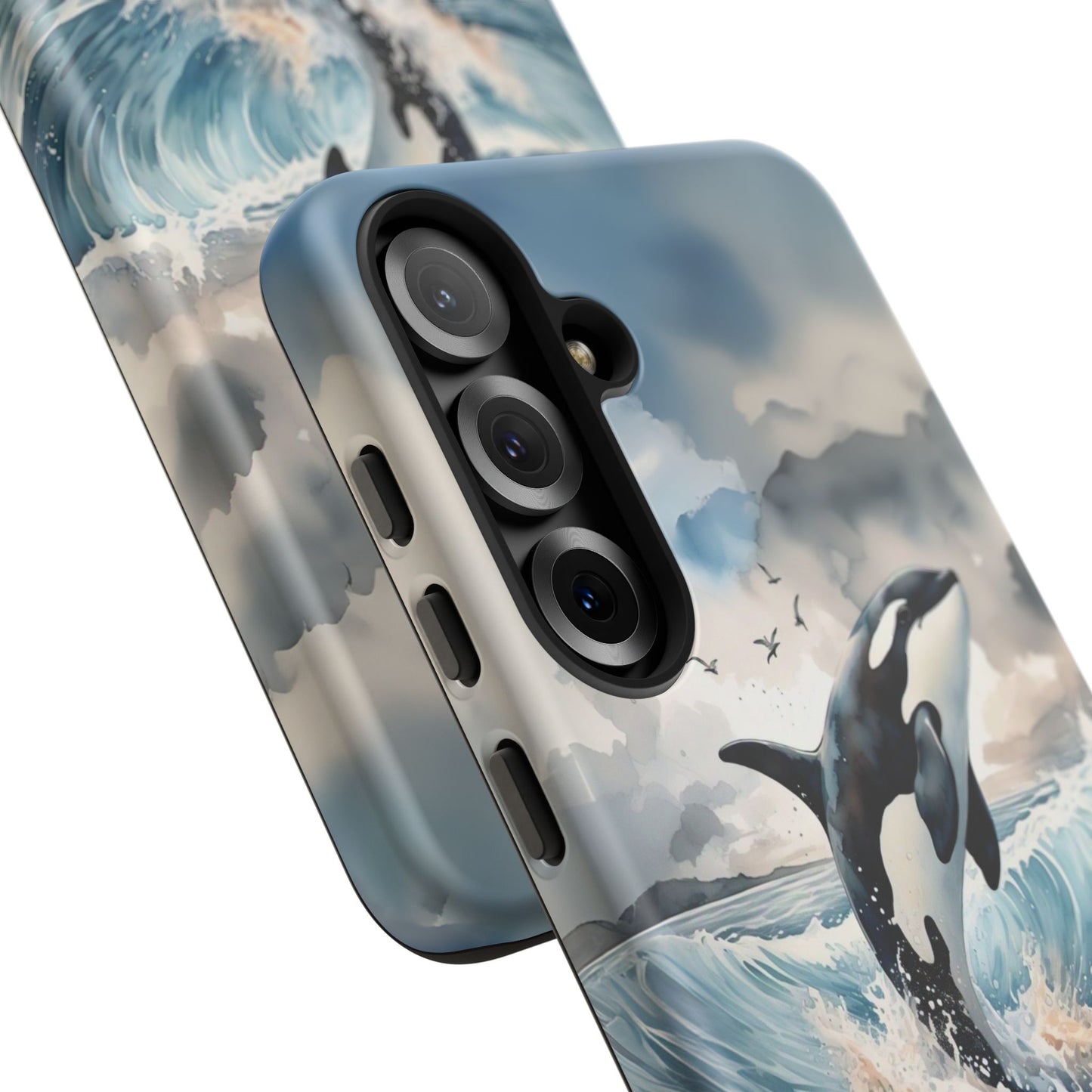 Whale Splash Phone Case - Tough & Stylish Ocean Design