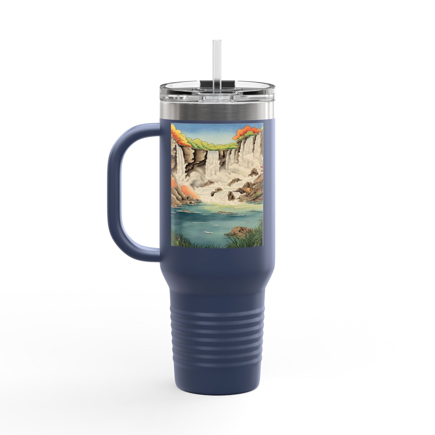 Scenic Insulated Travel Mug - 40oz Adventure Companion for Nature Lovers