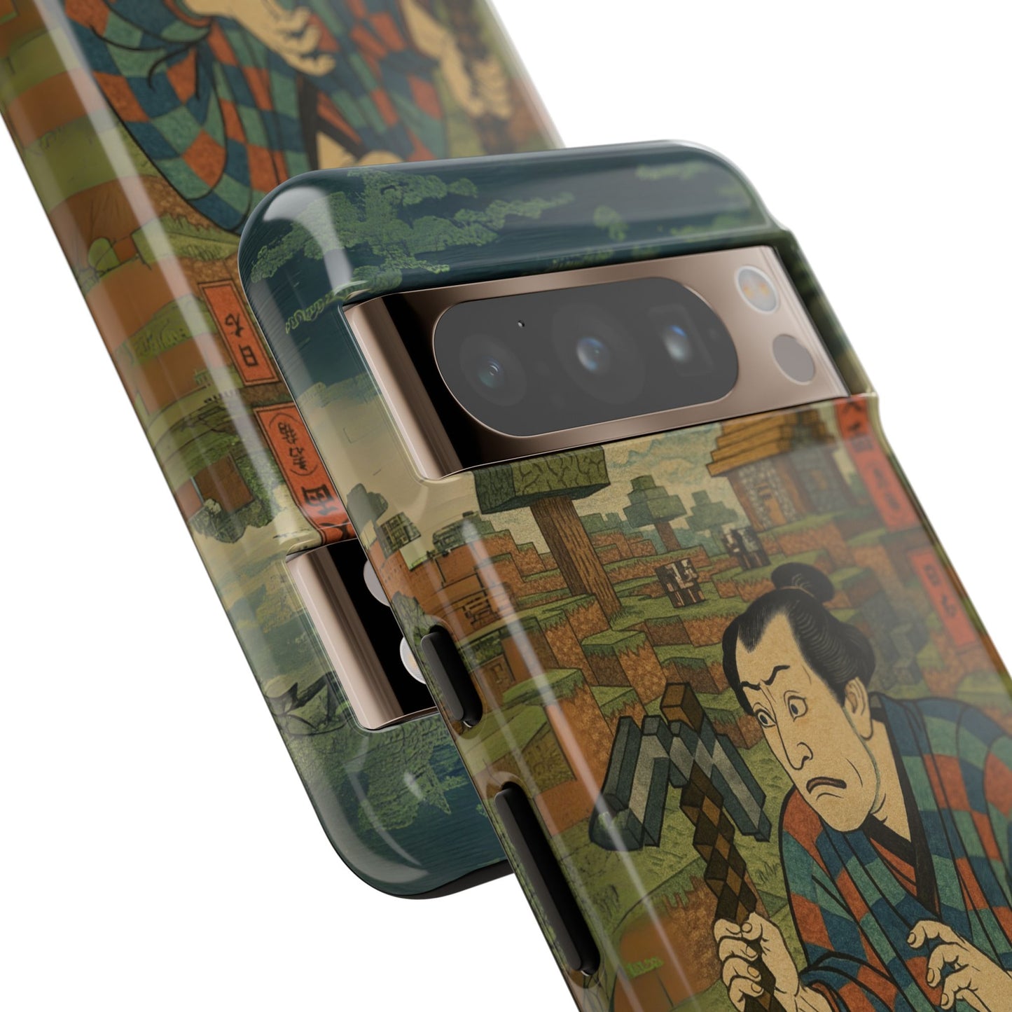 Tough Cases - Japanese Art Phone Case with Warrior Design