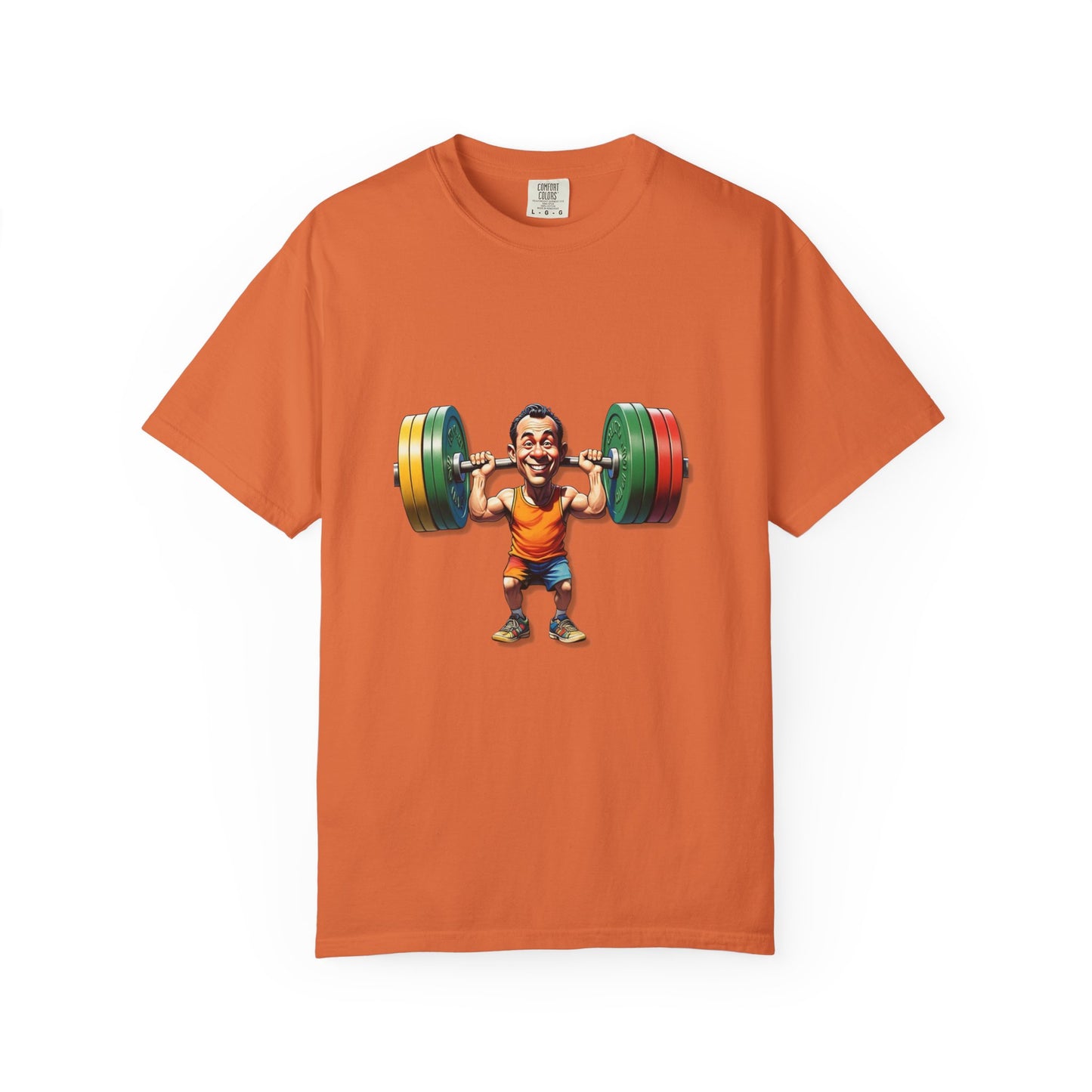 Funny Weightlifting T-Shirt - Unisex Garment-Dyed Tee for Fitness Enthusiasts