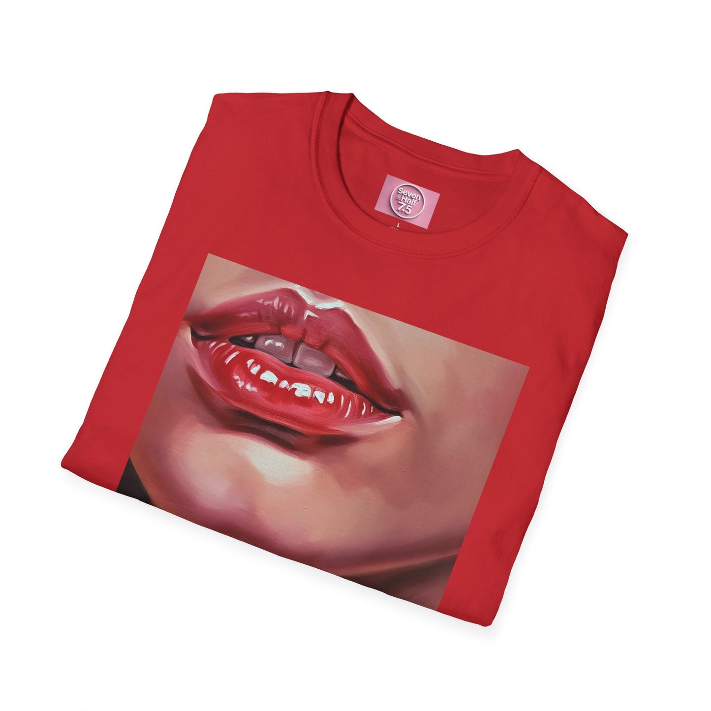 Fire Lips Women's Softstyle T-Shirt - Bold Art for Confident Expressions