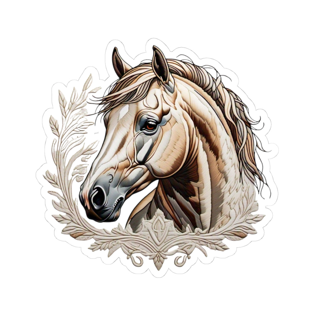 Elegant Horse Kiss-Cut Stickers | Perfect for Animal Lovers & Decor