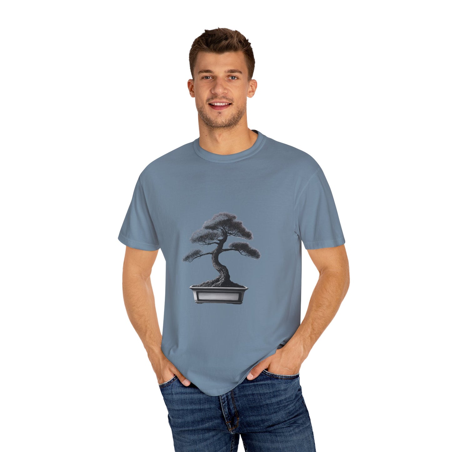 Bonsai Tree Garment-Dyed Unisex T-Shirt
