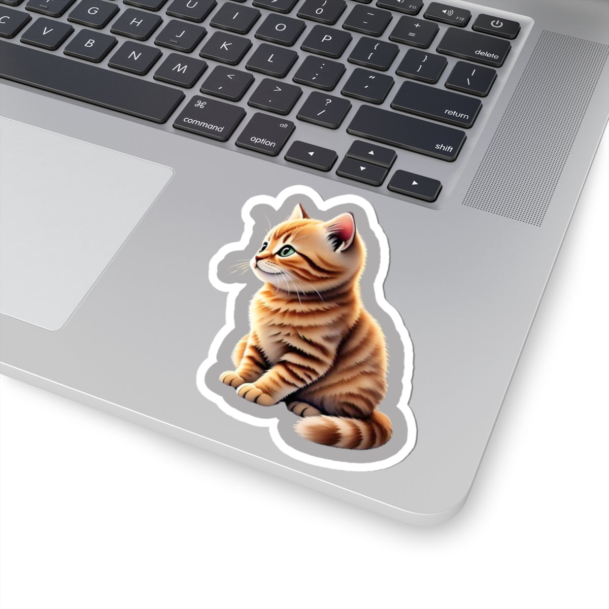 Adorable Cat Kiss-Cut Stickers - Perfect for Cat Lovers, Laptops & Decor