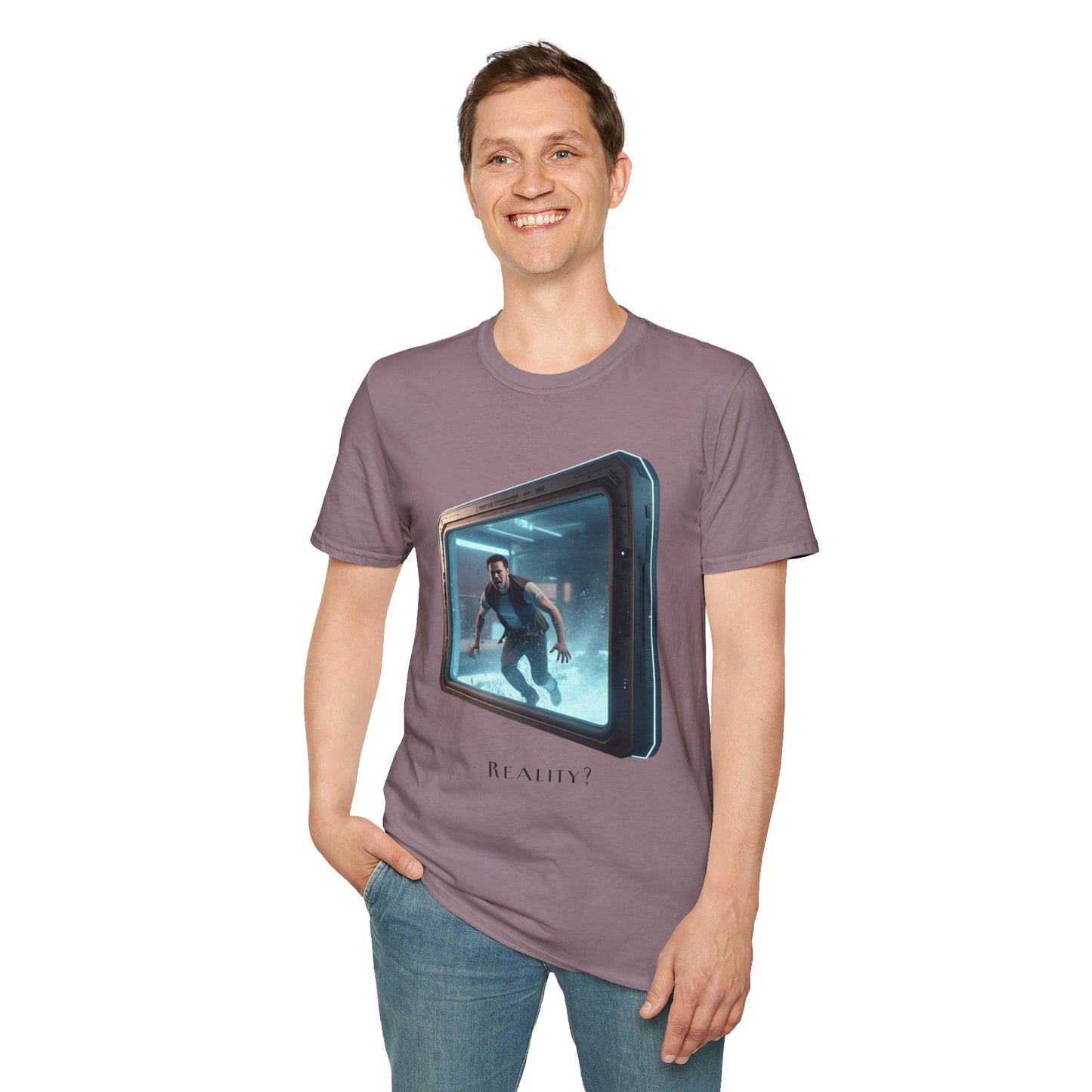 Softstyle T-Shirt - 'Reality?' Graphic Tee for Dreamers