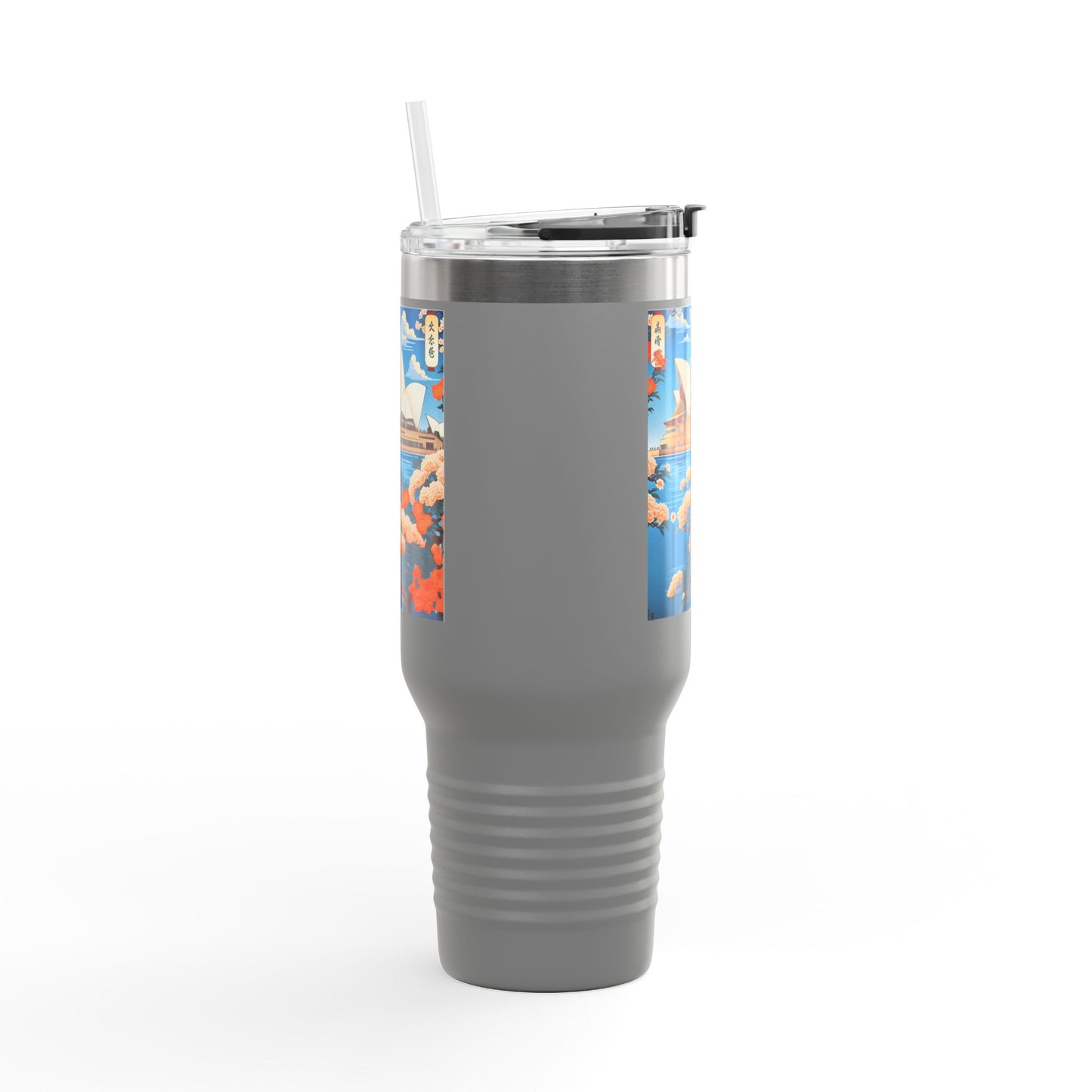 Stylish 40oz Insulated Travel Mug – Perfect for Adventure Seekers & Coffee Lovers!
