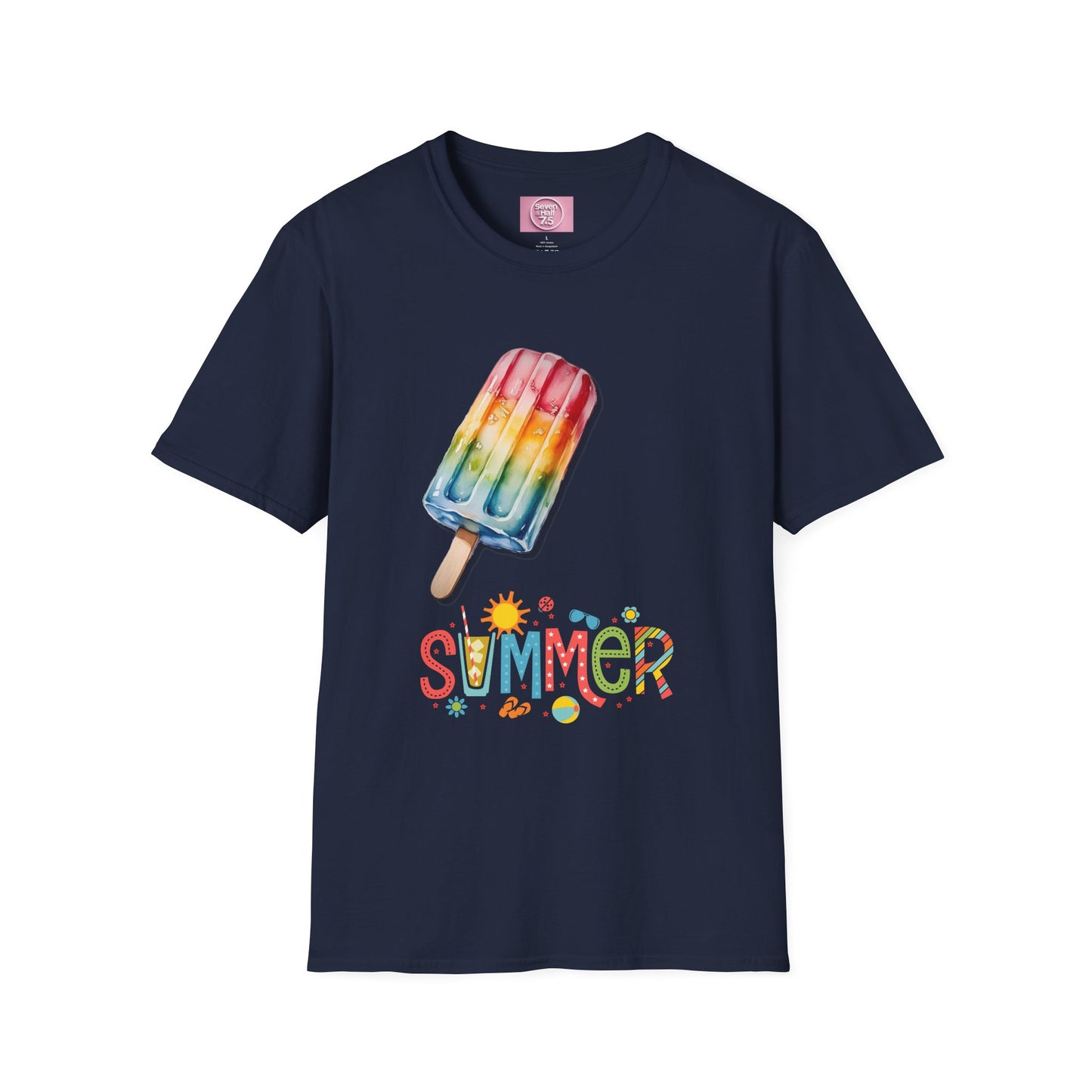 Summer Popsicle Soft style T-Shirt - Fun & Colorful Summer Vibes