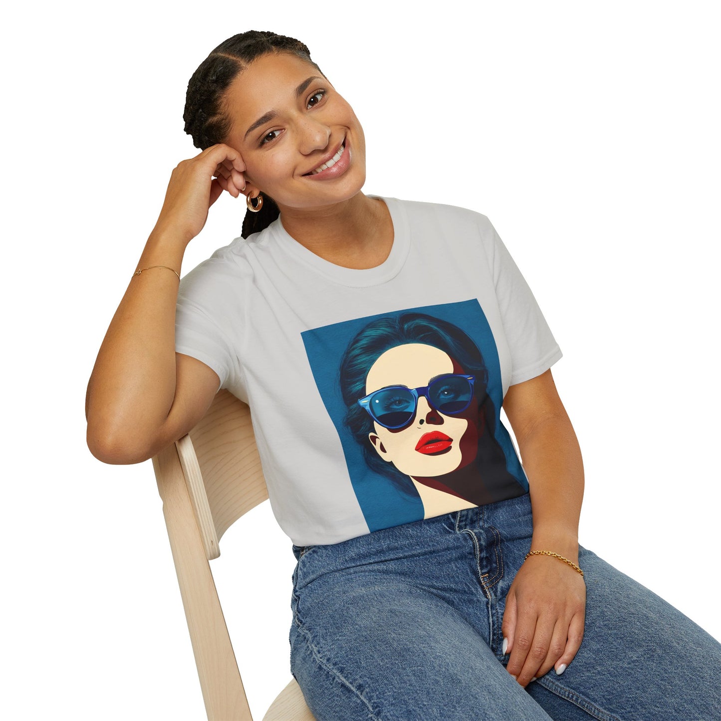 Chic Retro Female Softstyle T-Shirt