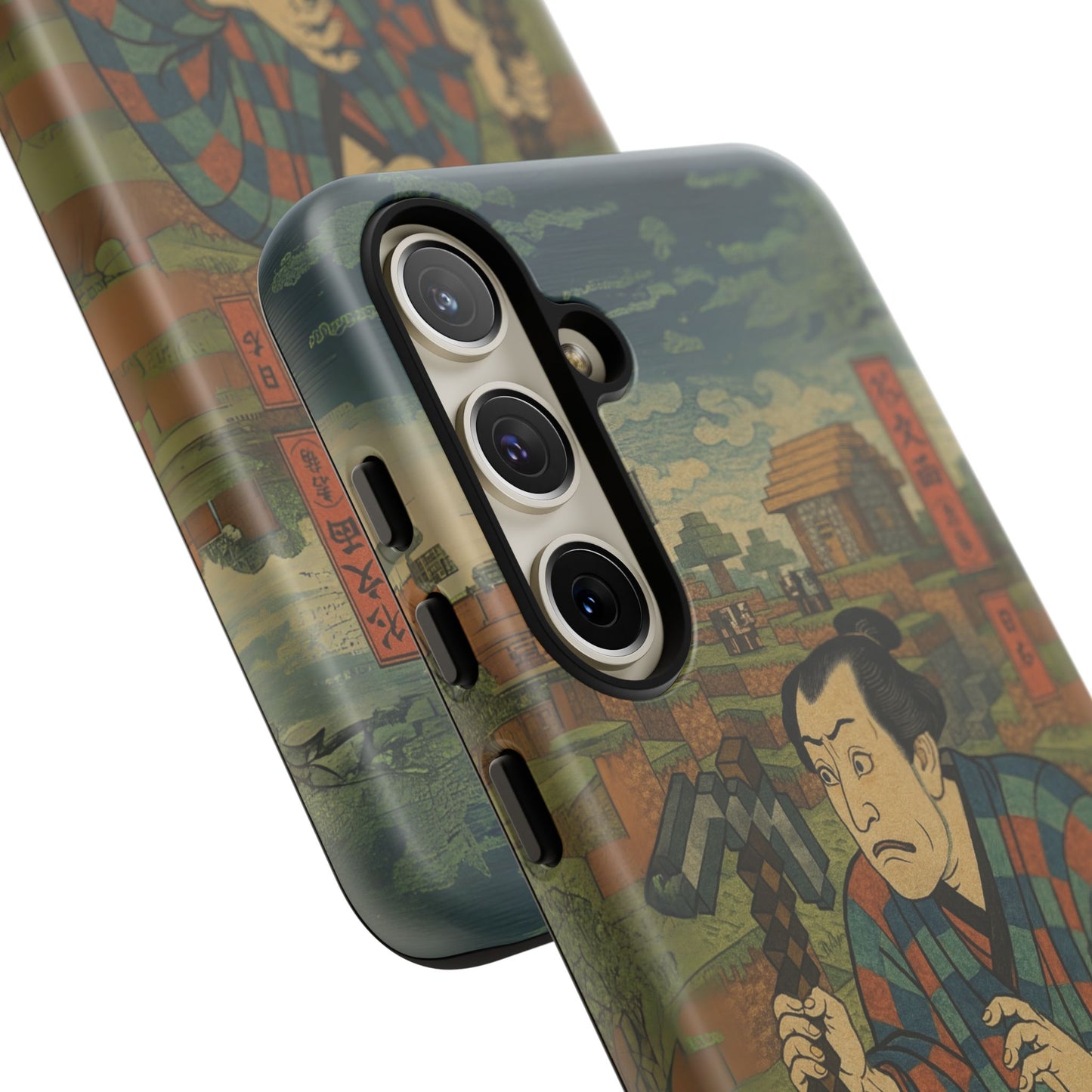Tough Cases - Japanese Art Phone Case with Warrior Design