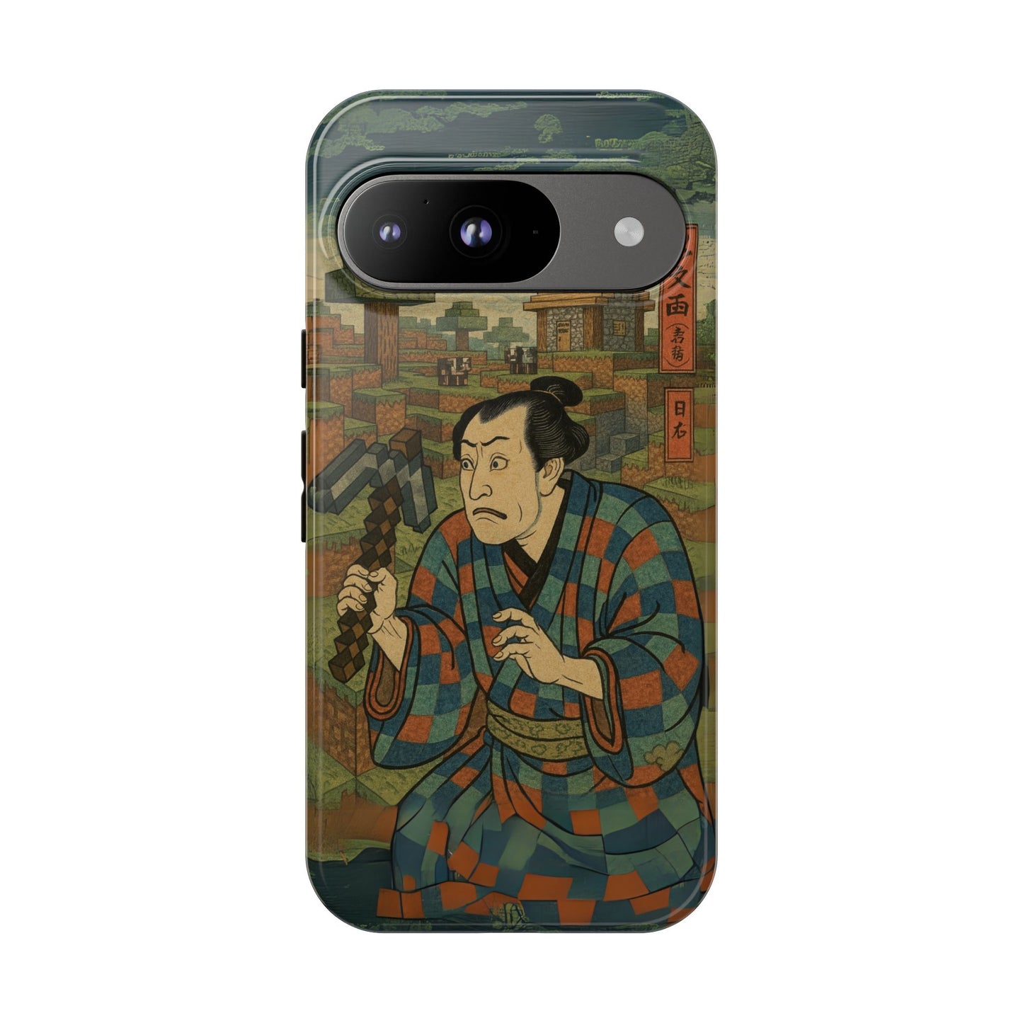 Tough Cases - Japanese Art Phone Case with Warrior Design