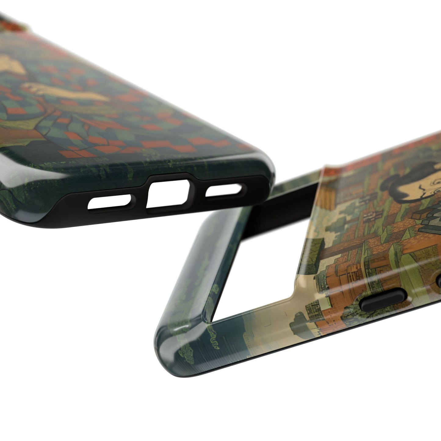 Tough Cases - Japanese Art Phone Case with Warrior Design