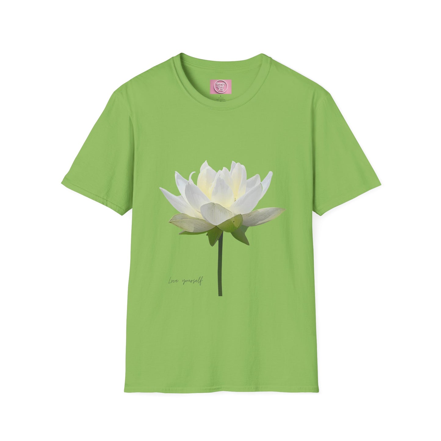 Love Yourself Lotus Flower T-Shirt - Unisex Softstyle Tee