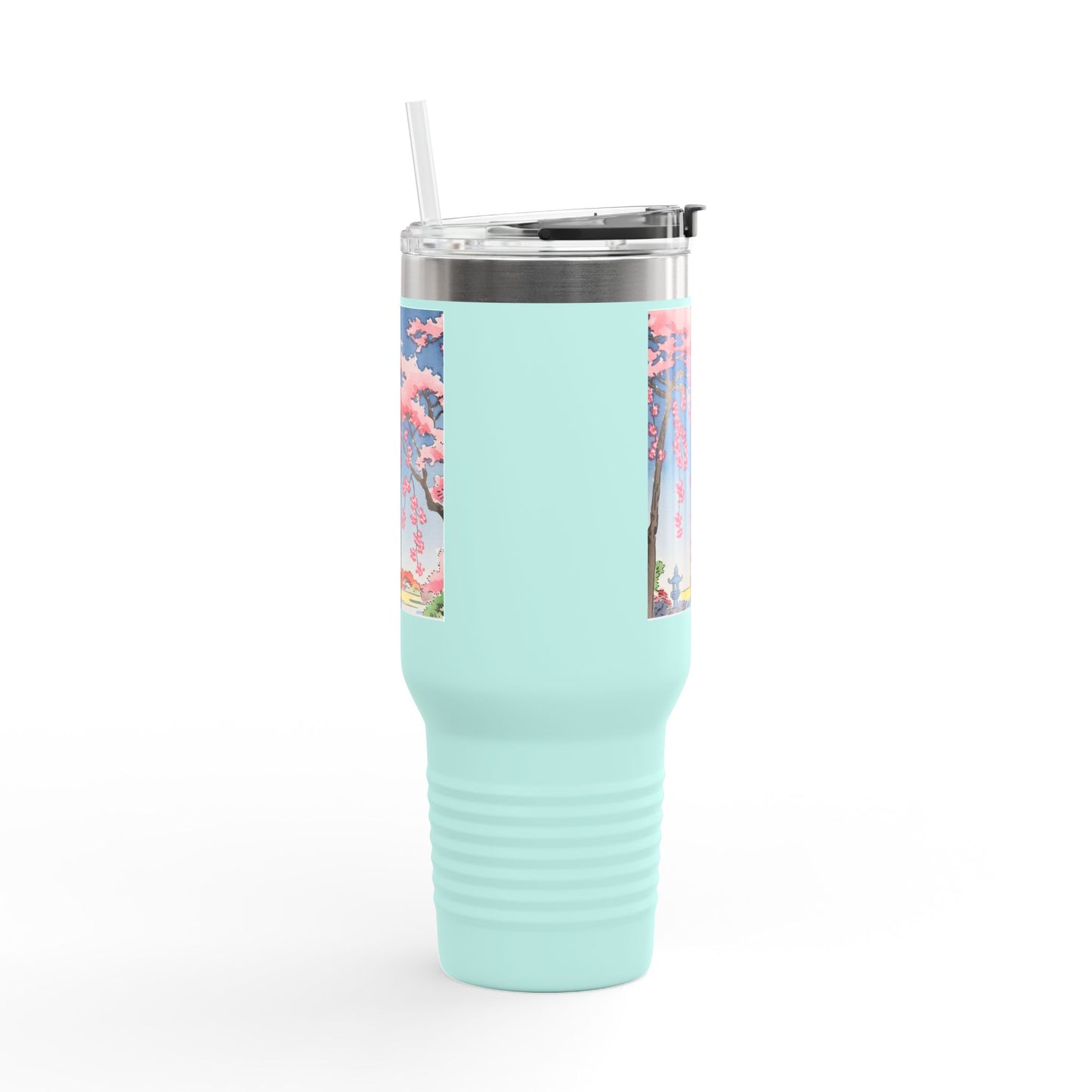 Cherry Blossom Insulated Travel Mug - 40oz Adventure Companion
