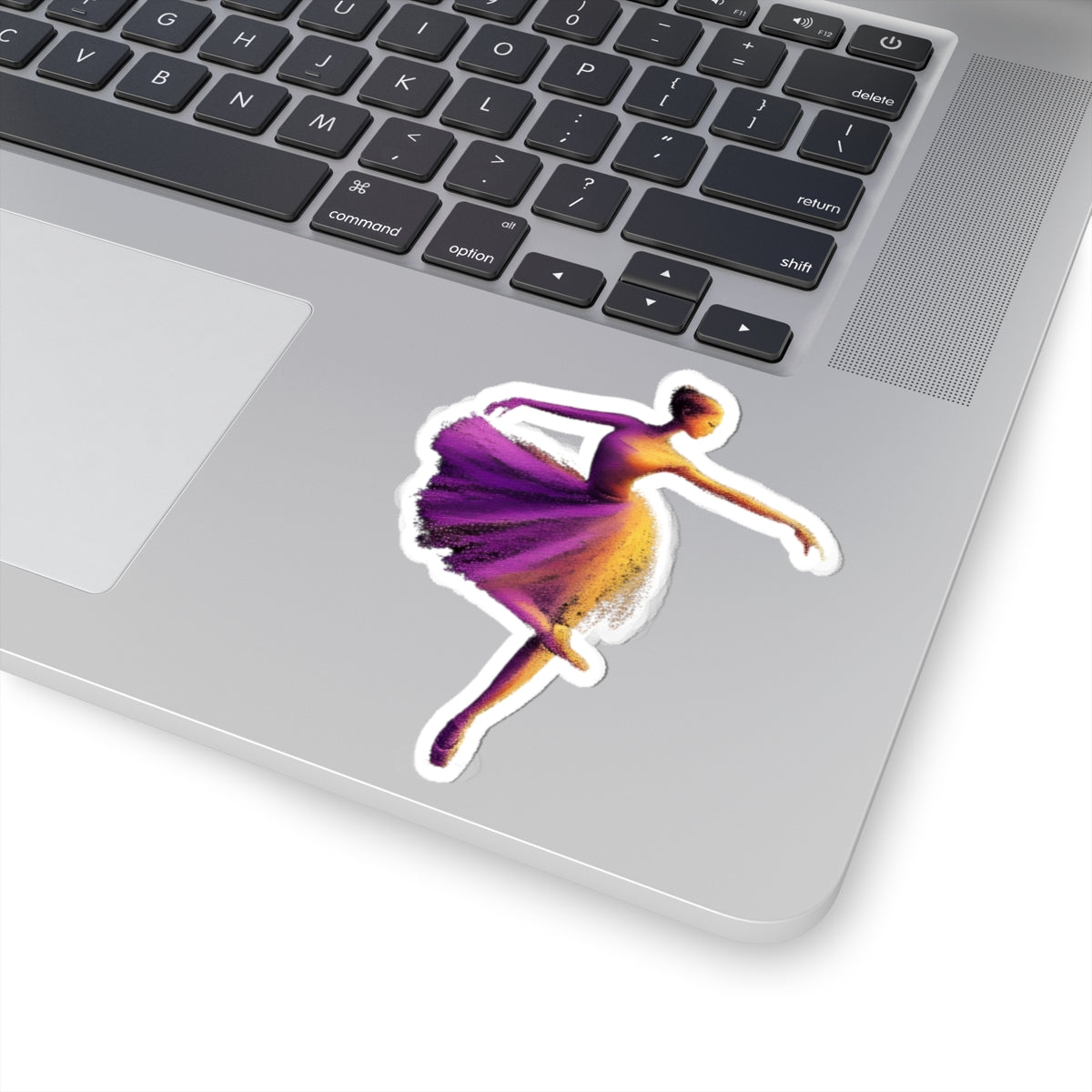 Elegant Ballerina Kiss-Cut Stickers - Perfect for Dance Lovers & Decor