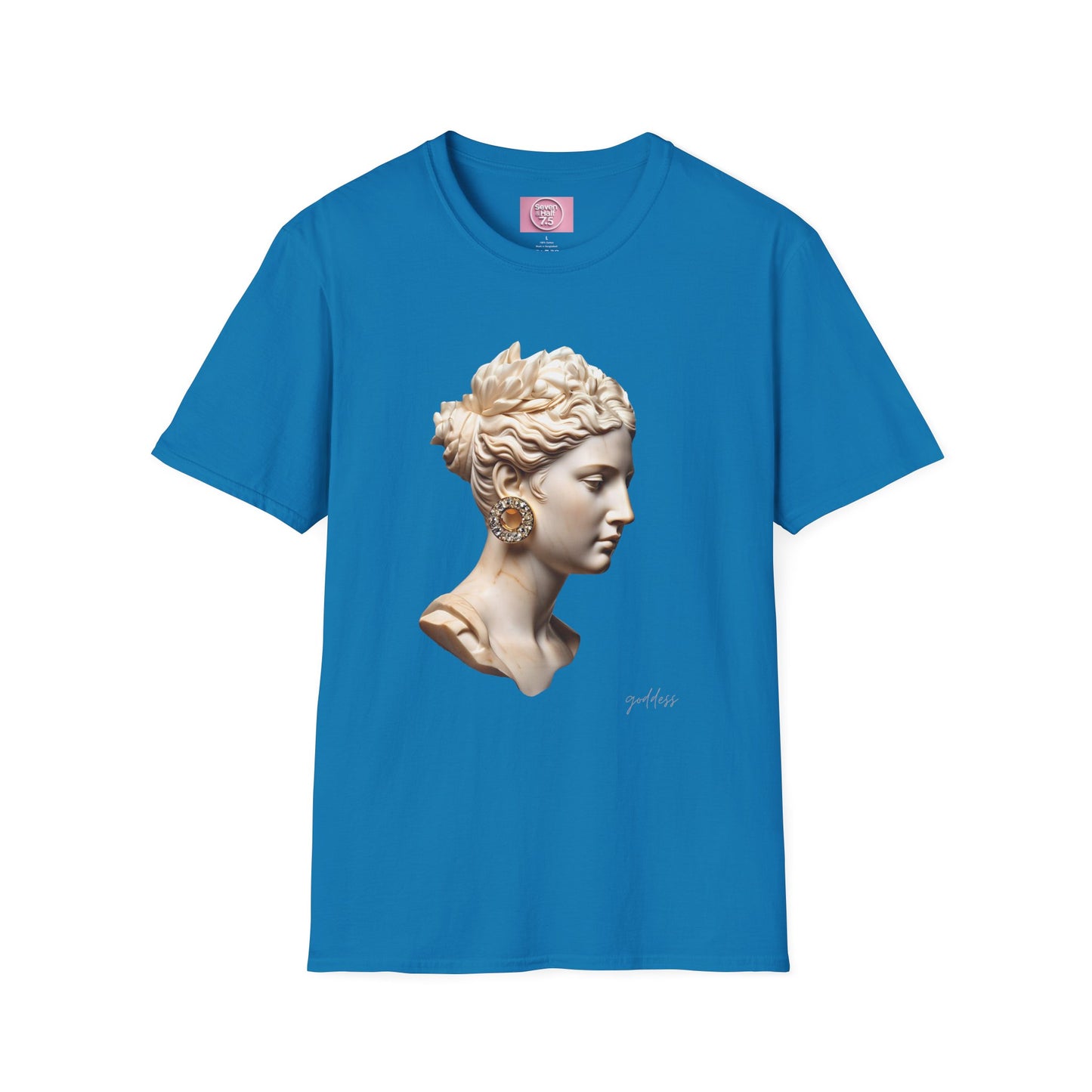 Classical Art Softstyle T-Shirt - Elegant Athena Design