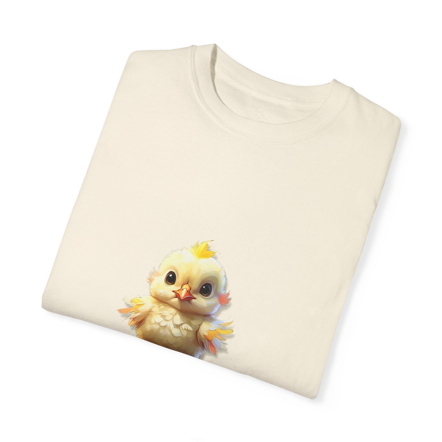 Cute Chick Unisex Garment-Dyed T-Shirt - Perfect for Spring Celebrations
