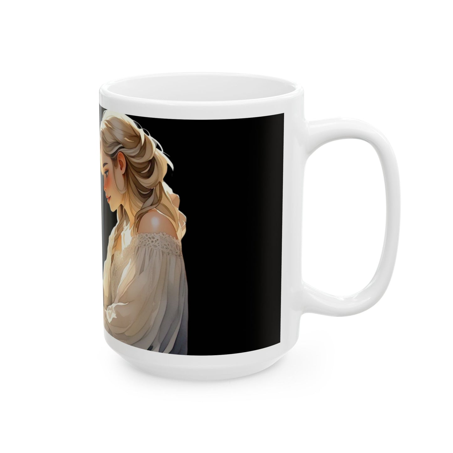 Cozy Cat Companion Ceramic Mug - 11oz & 15oz - Perfect Gift for Cat Lovers