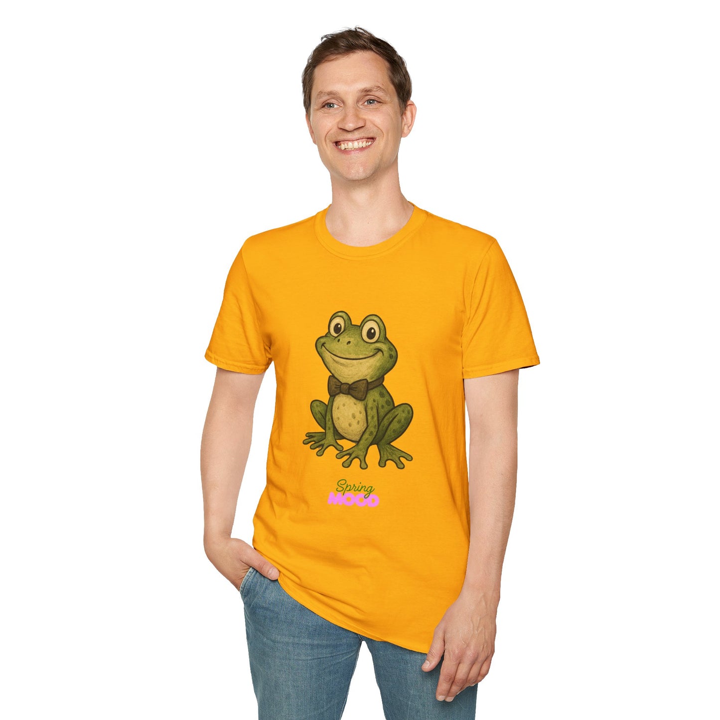 Spring Frog Unisex Softstyle T-Shirt - Fun & Casual Wear