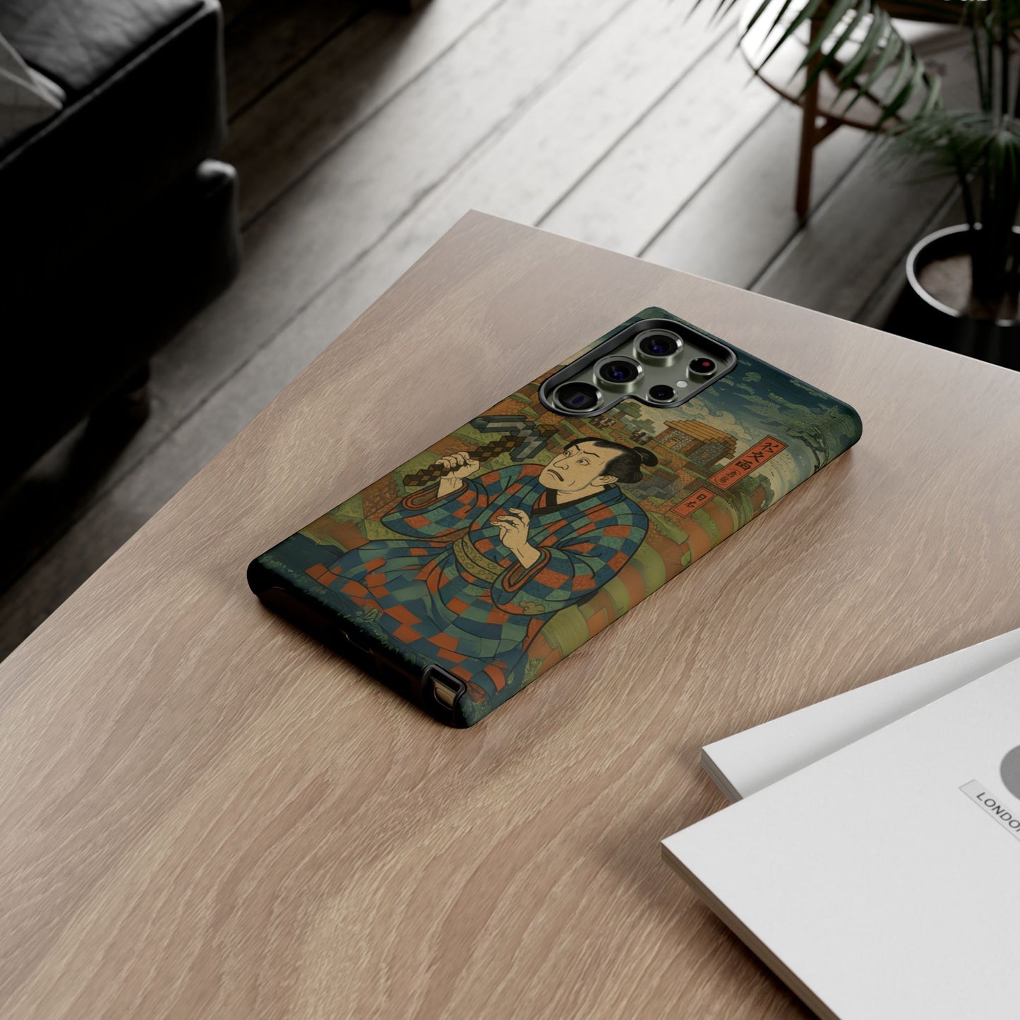 Tough Cases - Japanese Art Phone Case with Warrior Design