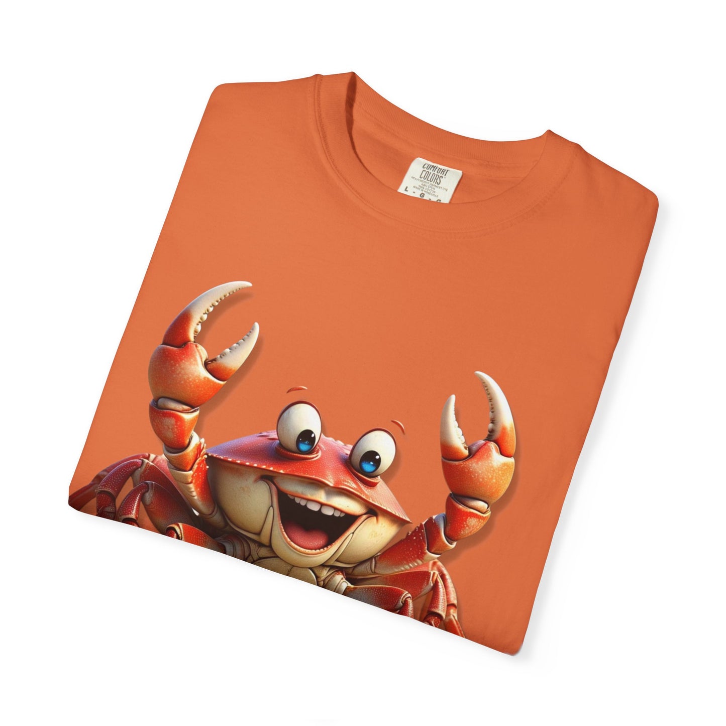 Funny Crab Graphic T-Shirt for Beach Lovers