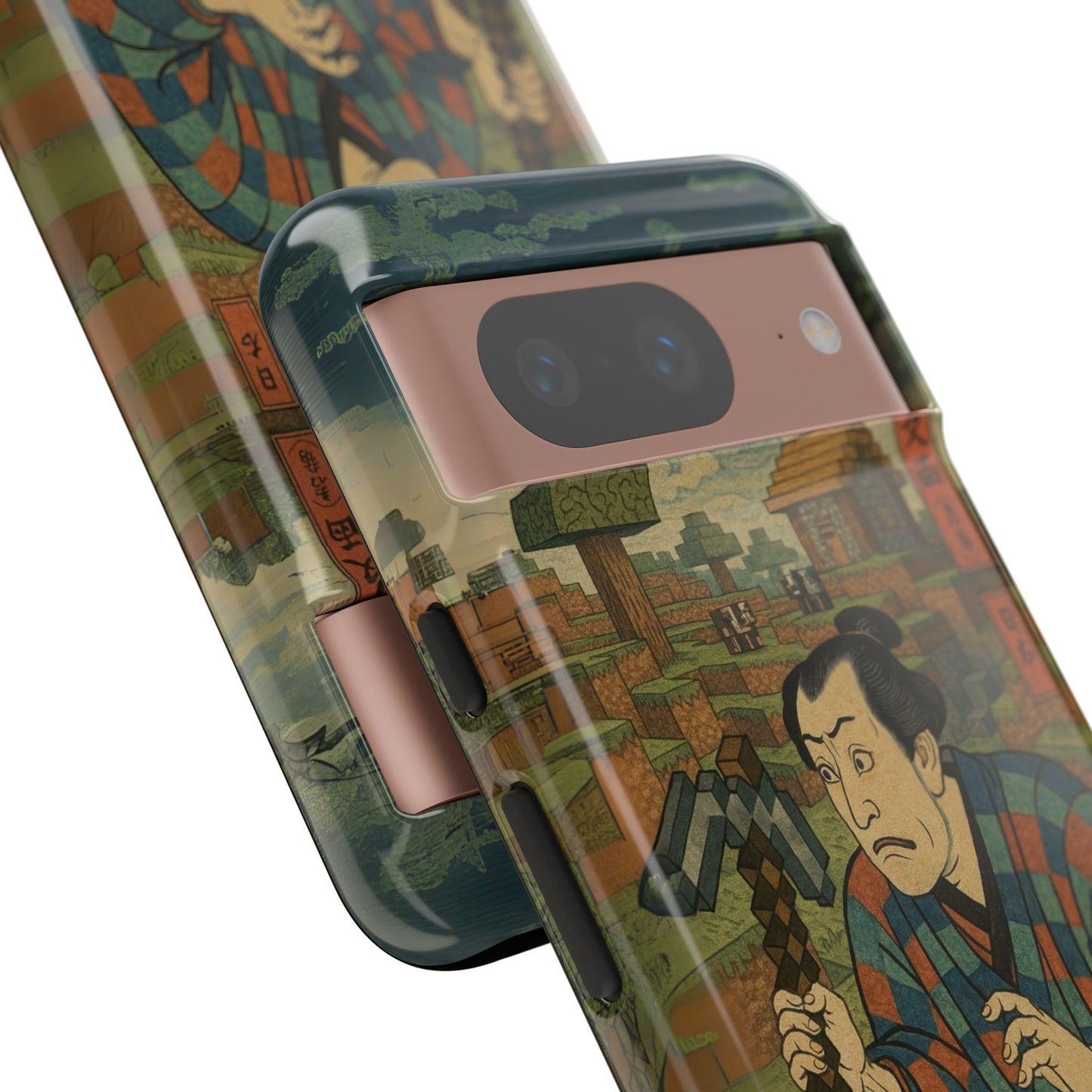 Tough Cases - Japanese Art Phone Case with Warrior Design