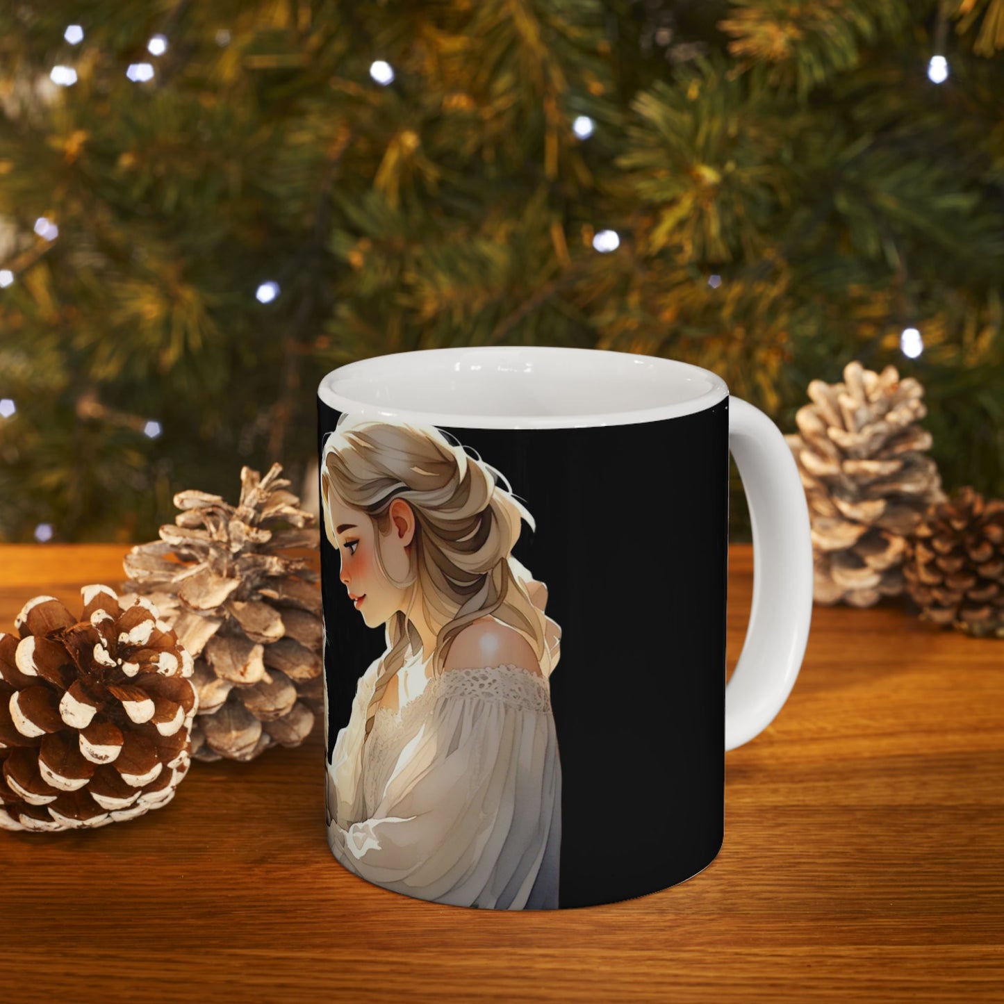 Cozy Cat Companion Ceramic Mug - 11oz & 15oz - Perfect Gift for Cat Lovers