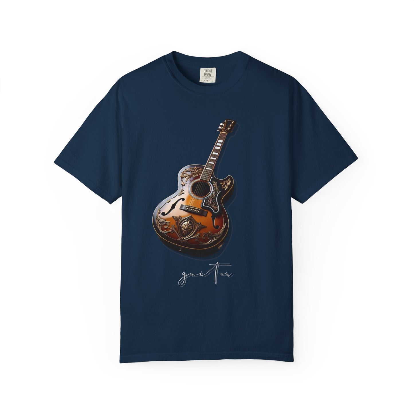 Vintage Guitar Graphic Unisex T-Shirt - Perfect for Music Lovers