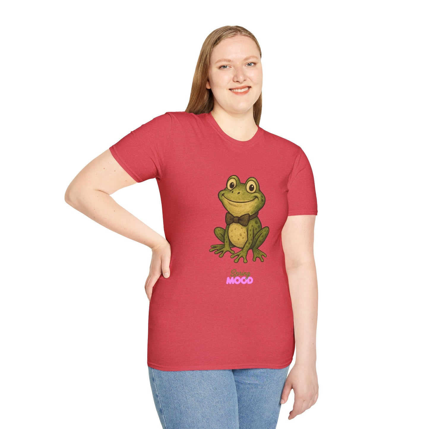 Spring Frog Unisex Softstyle T-Shirt - Fun & Casual Wear