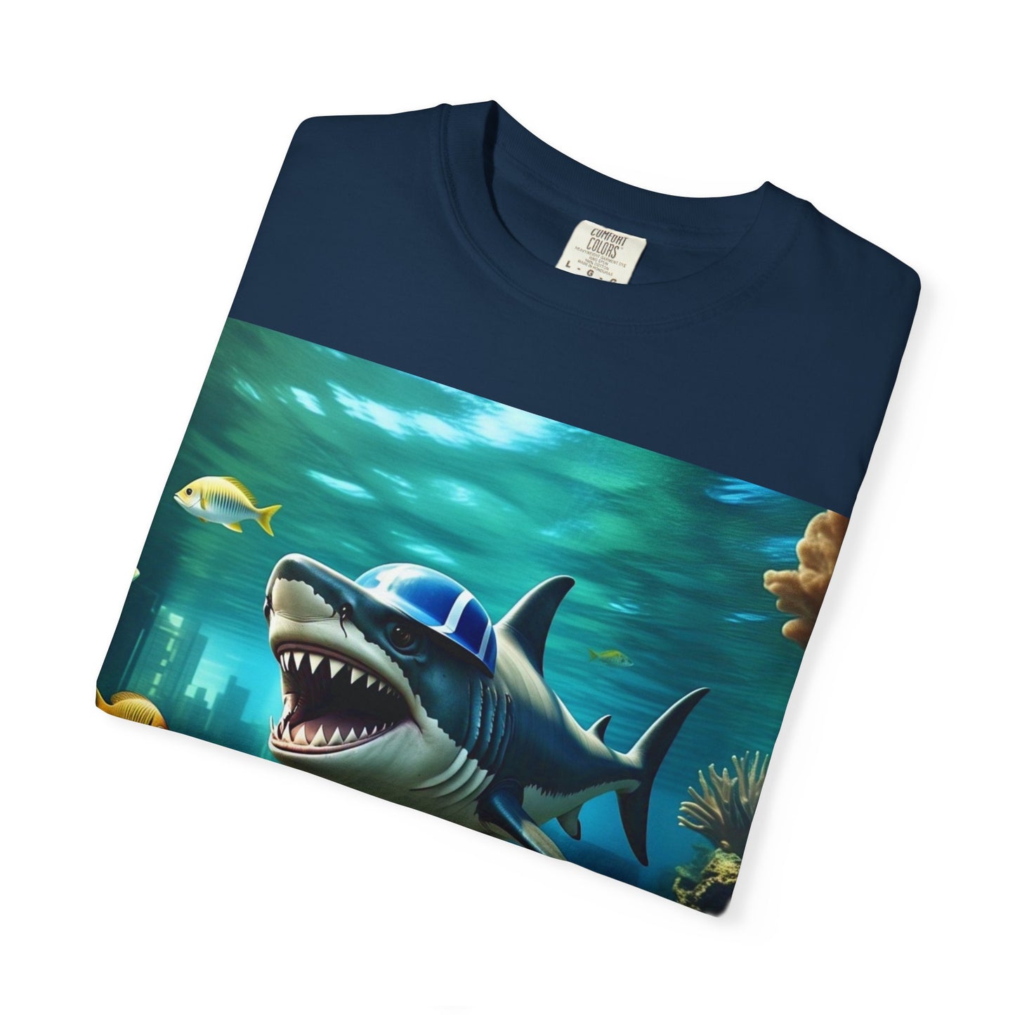 Marine Adventure Unisex T-Shirt - Shark Graphic Design