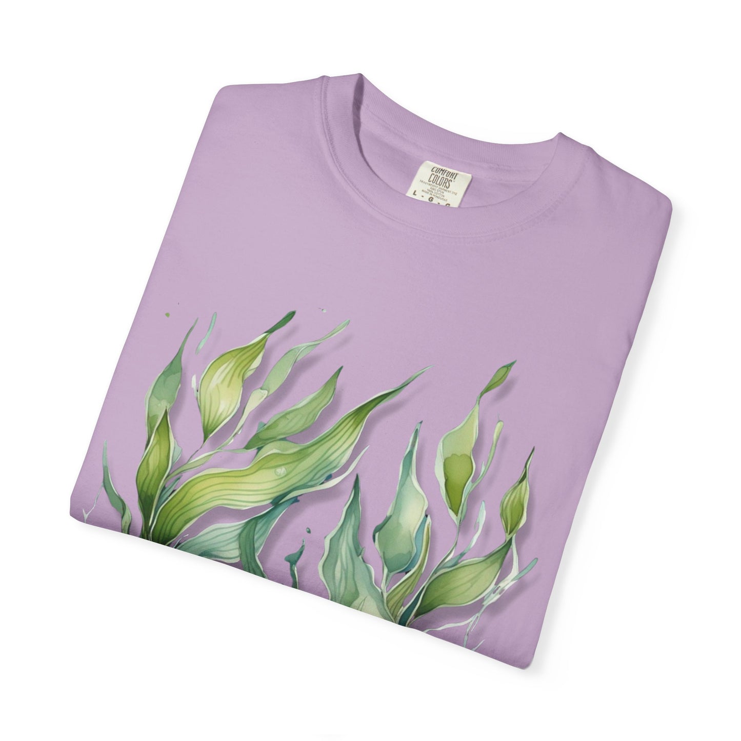 Eco-Friendly Seaweed Design T-Shirt for Nature Lovers
