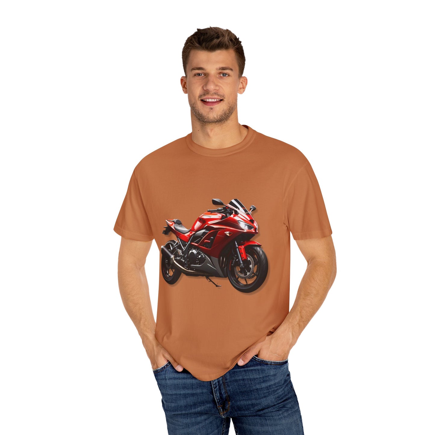 Unisex Motorcycle Graphic T-Shirt - Perfect for Riders and Enthusiasts