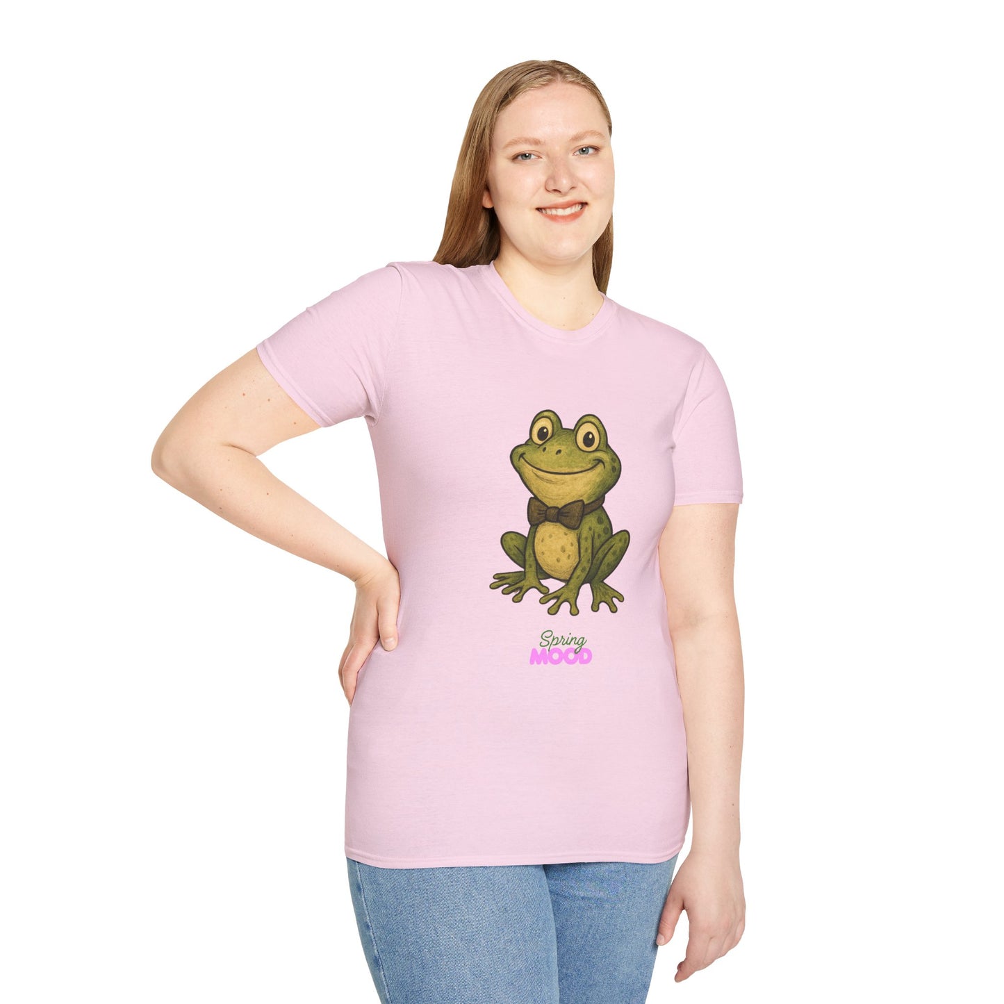 Spring Frog Unisex Softstyle T-Shirt - Fun & Casual Wear