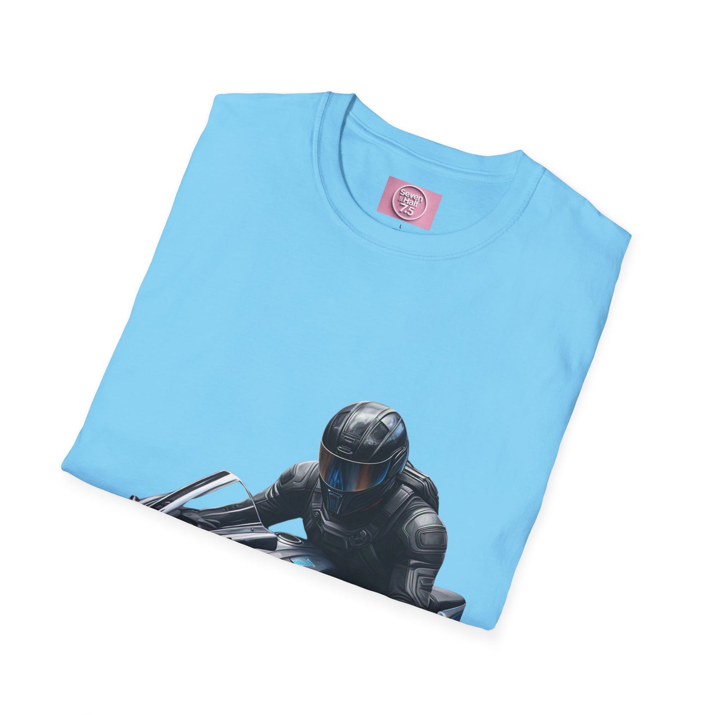 Motorcycle Rider Tee - Unisex Softstyle T-Shirt