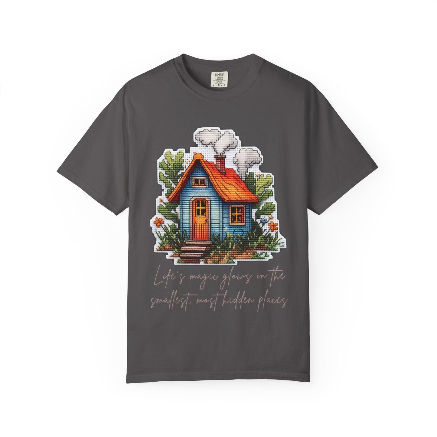 Magical Cottage T-Shirt - Garment-Dyed Unisex Tee