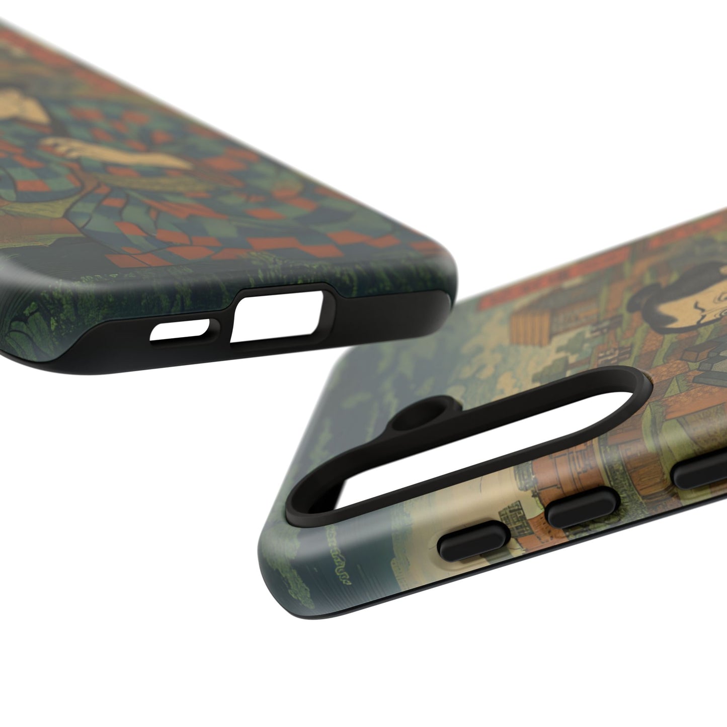 Tough Cases - Japanese Art Phone Case with Warrior Design