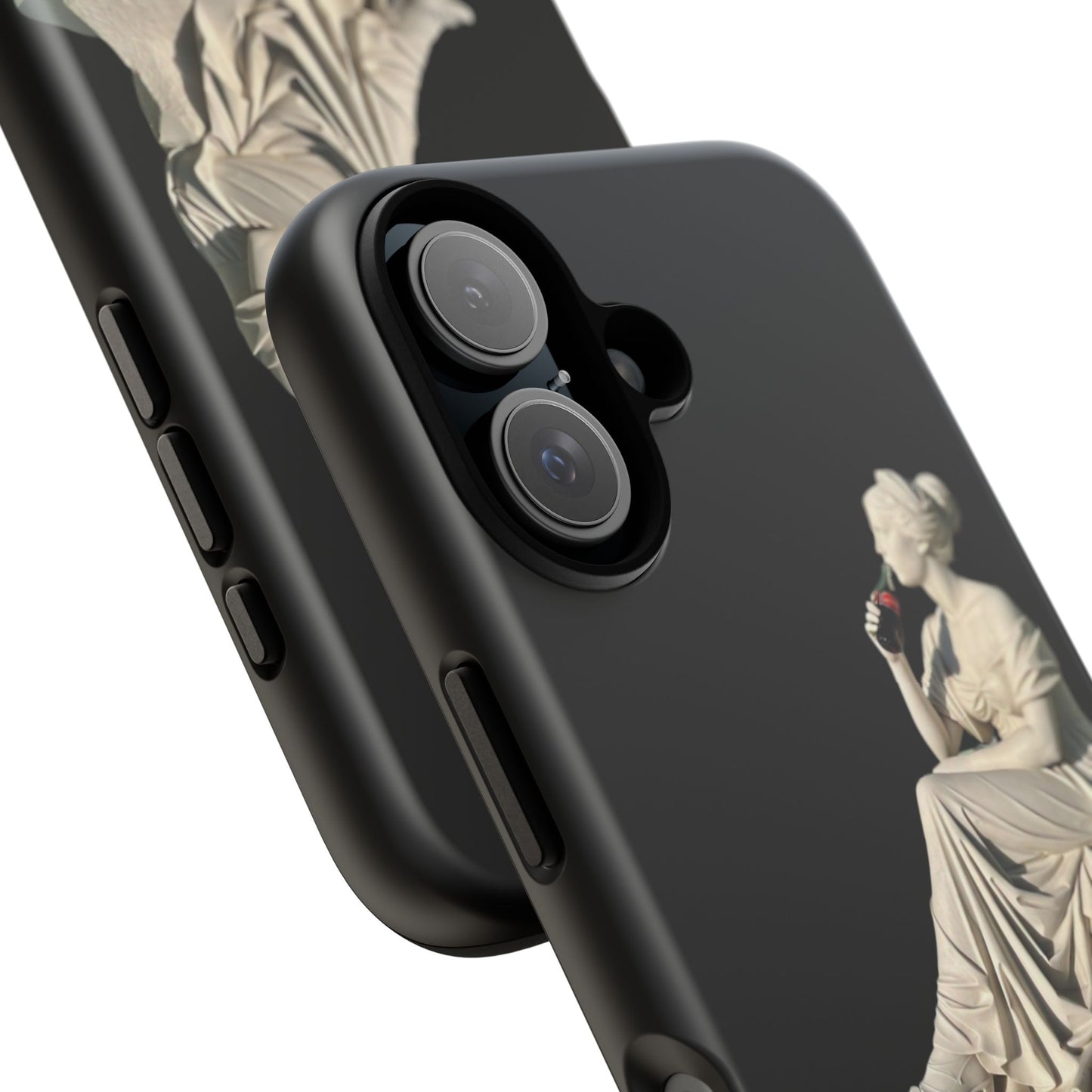 Elegant Phone Case - Stylish Tough Case with Sculpture Design
