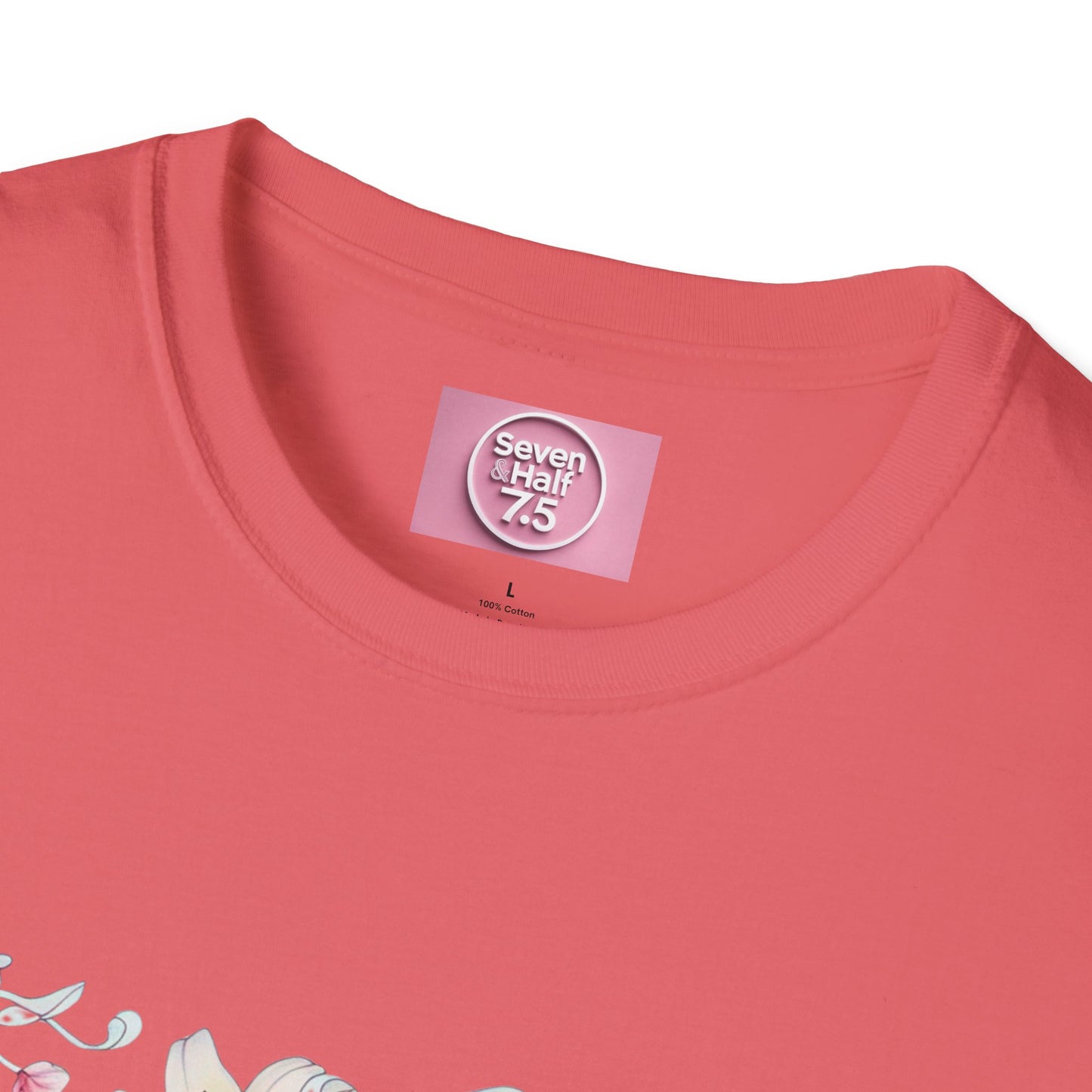 Floral Blossom Unisex T-Shirt - Softstyle Cotton Tee for Nature Lovers